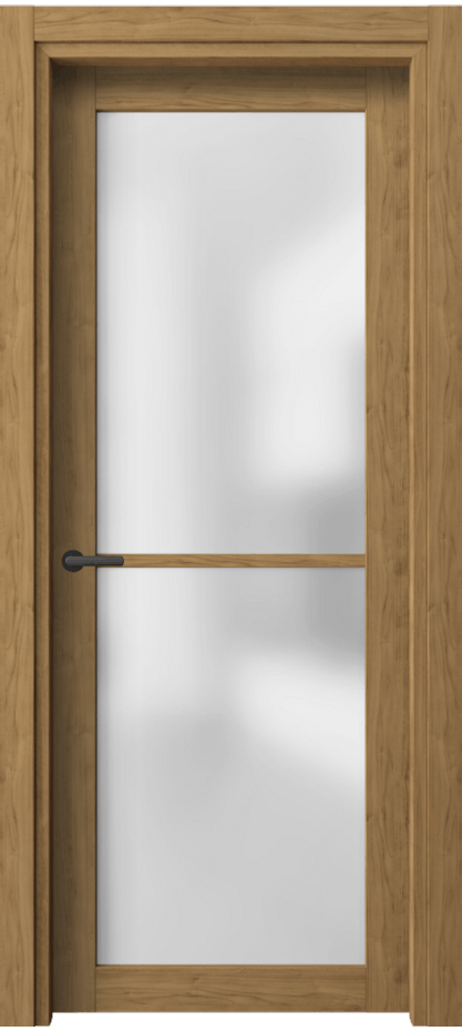 Межкомнатная дверь Нео 2108 Грецкий орех Сатинированное стекло Цена 43420 сом | Volhovec