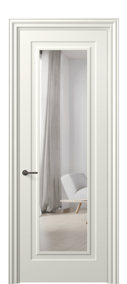 Межкомнатная дверь Маскот 8403 Матовый жемчужный Двустороннее зеркало, триплекс Цена 113130 сом | Volhovec