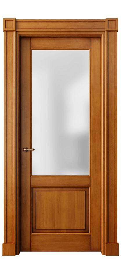 Межкомнатная дверь Тоскана Плано 6302 Бук светлый с патиной Сатинированное стекло Цена 216160 сом | Volhovec