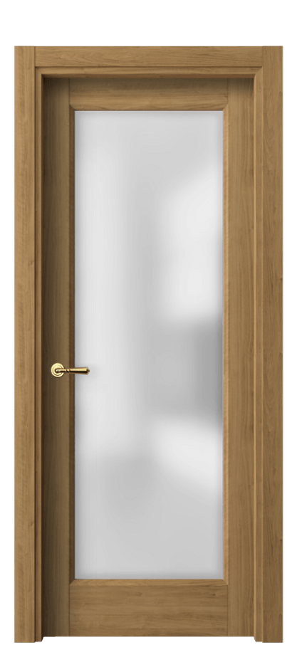 Межкомнатная дверь Галант 1402 Грецкий орех Сатинированное стекло Цена 31579 ₽ | Volhovec