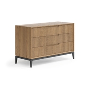 Комод Velvet 3 ящика дуб мускатный матовый