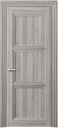 Дверь межкомнатная 2503 ИМЯ. Цвет Имбирный ясень. Материал Сиплекс ламинатин. Коллекция Центро. Картинка.