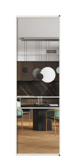 Межкомнатная дверь АЛПЛ040.02 Crystalvision АСР. Цвет Алюминий серый. Материал Алюминий в эмали. Коллекция Формато. Фото. Дверь межкомнатная АЛПЛ040.02 Crystalvision АСР. Цвет Алюминий серый. Материал Алюминий в эмали. Коллекция Формато. Картинка.