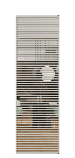 Межкомнатная дверь АЛПЛ040.06 Crystalvision АСБЖ. Цвет Алюминий светло-бежевый. Материал Алюминий в эмали. Коллекция Формато. Фото. Дверь межкомнатная АЛПЛ040.06 Crystalvision АСБЖ. Цвет Алюминий светло-бежевый. Материал Алюминий в эмали. Коллекция Формато. Картинка.