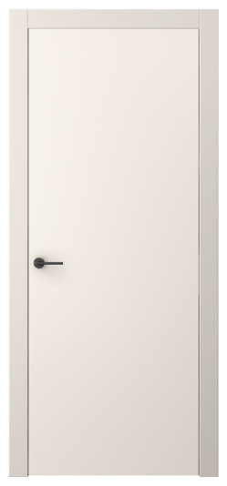 Дверь межкомнатная АКП 0010 ПЭКБ. Цвет ПЭТ кремово-белый. Материал ПЭТ. Коллекция Фридом. Картинка.