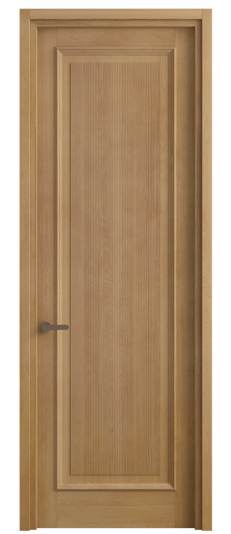 Дверь межкомнатная 6711 БНМ. Цвет Бук натуральный матовый. Материал Массив бука матовый. Коллекция Шарм. Картинка.