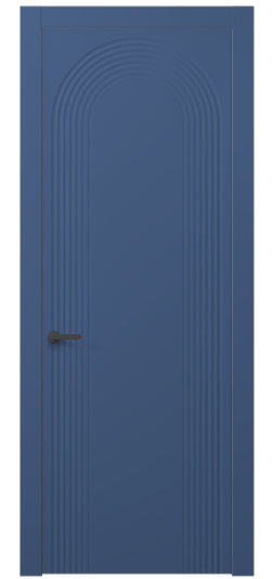 Дверь межкомнатная 8648 Отдалённо-синий RAL 5023. Цвет RAL Отдалённо-синий RAL 5023. Материал Гладкая эмаль. Коллекция Альба. Картинка.