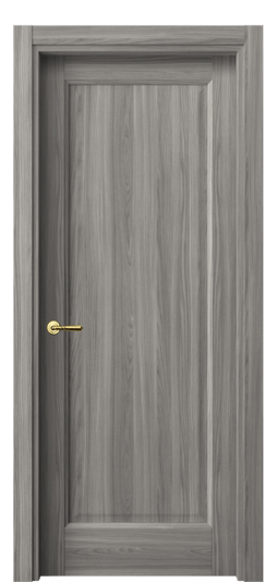 Дверь межкомнатная 1401 ИМЯ. Цвет Имбирный ясень. Материал Сиплекс ламинатин. Коллекция Галант. Картинка.