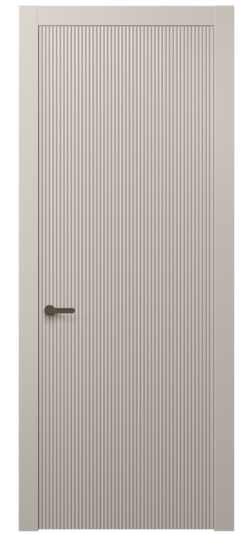 Дверь межкомнатная АКП 8621 МСБЖ. Цвет Матовый светло-бежевый. Материал Гладкая эмаль. Коллекция Дюна. Картинка.