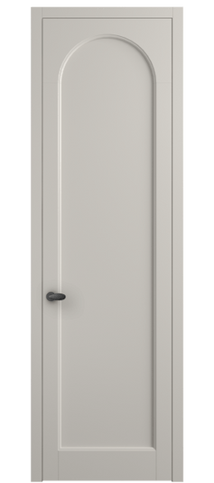 Дверь межкомнатная 6803 МОС. Цвет Матовый облачно-серый. Материал Гладкая эмаль. Коллекция Палаццо. Картинка.