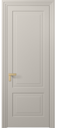 Дверь межкомнатная АКП 8351 МСБЖ Матовый светло-бежевый. Цвет Матовый светло-бежевый. Материал Гладкая эмаль. Коллекция Рокка. Картинка.