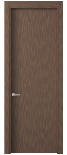 Дверь межкомнатная 0010 МШНДК. Цвет Дуб кофейный матовый. Материал Мультишпон НатурВуд. Коллекция Планум. Картинка.