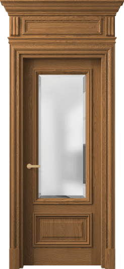 Дверь межкомнатная 7306 ДПР.М САТ-Ф. Цвет Дуб пряный матовый. Материал Массив дуба матовый. Коллекция Антик. Картинка.