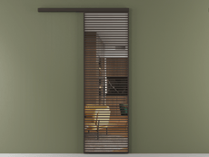 Перегородка Формато вдоль стены 1 створка